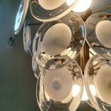 Vistosi Murano 2 suspensions en verre 1960'