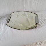 Engraved mirror tray