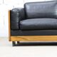 Leather sofa Afra & Tobia Scarpa Cassina