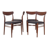 Mid-Century Teak Dining Chairs by Gustav Herkströter for Lübke, 1960s, Set