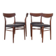 Mid-Century Teak Dining Chairs by Gustav Herkströter for Lübke, 1960s, Set