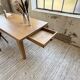 Solid oak farmhouse table 180/270 cm + extensions