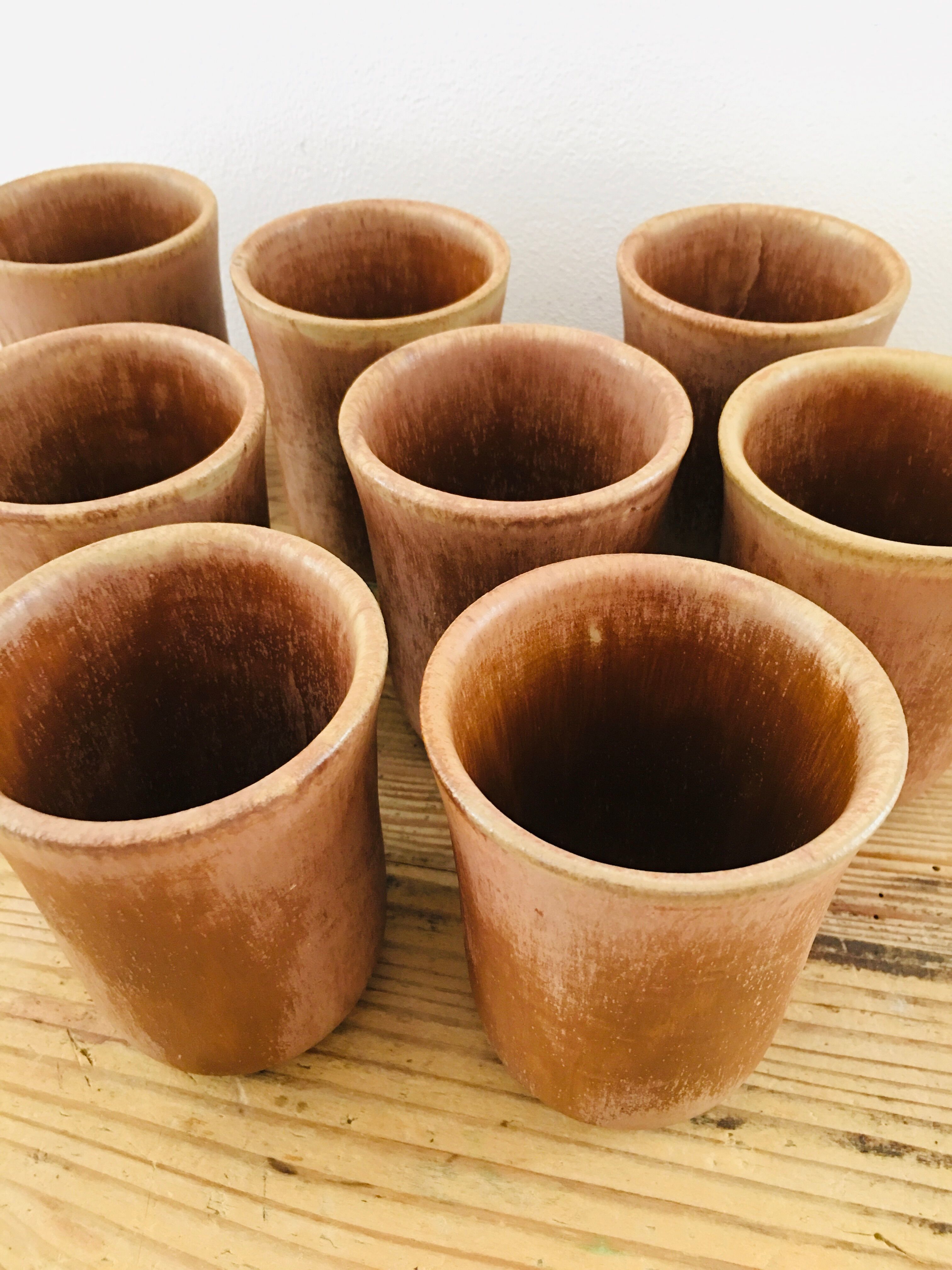 Sandstone cups