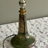 Pied de lampe art déco signé J.Robert