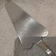 Silver-plated metal pie server, Christofle silversmith, Spatours model
