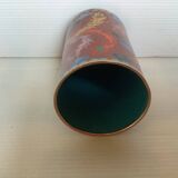 Cloisonne enamel pencil pot