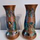 Paire de vases Jugendstil art nouveau