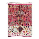 New pink Boujad Moroccan Berber rug.