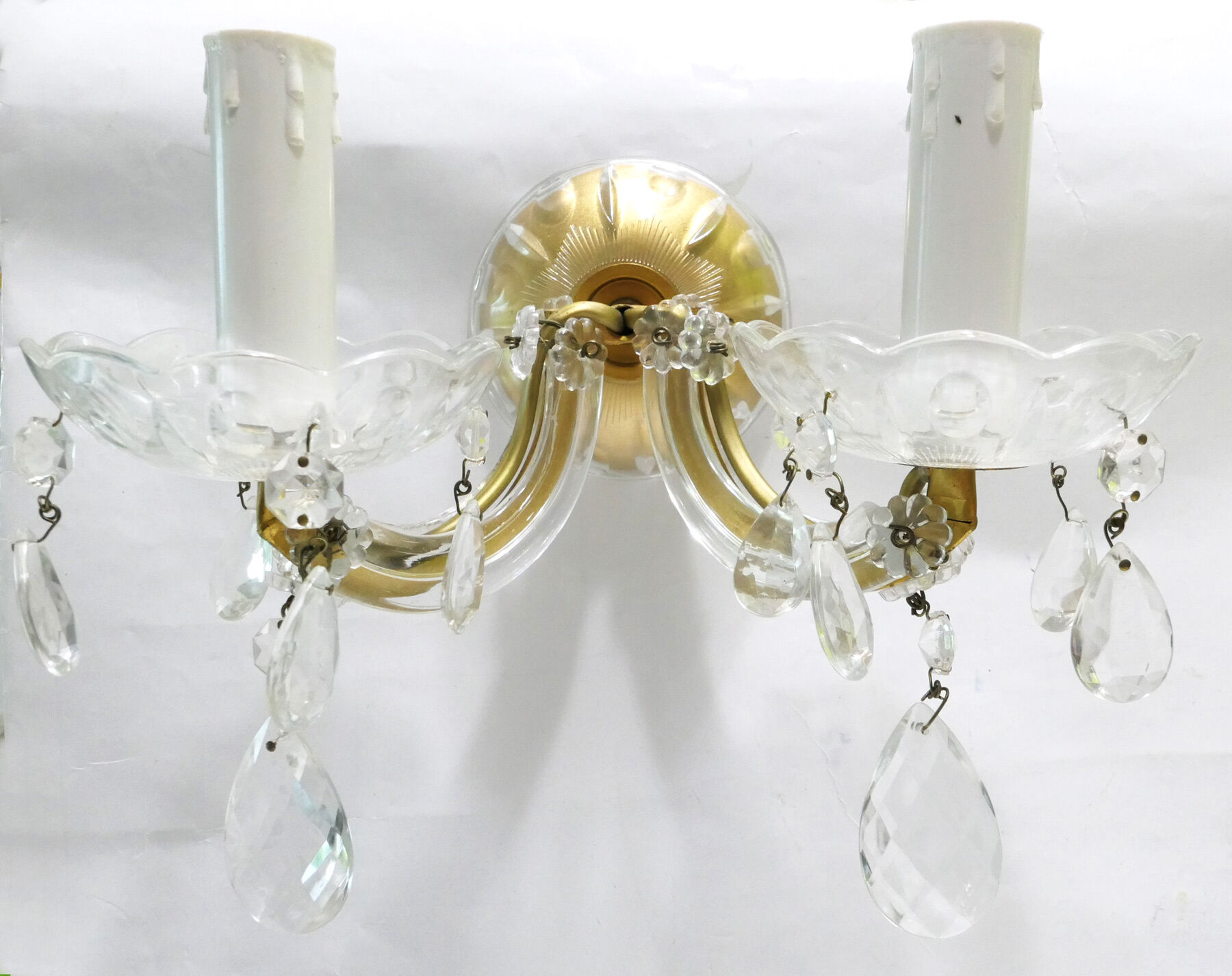 Pair of wall lamps