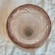 La Rochère pink bubble glass soliflore vase – mouth-blown