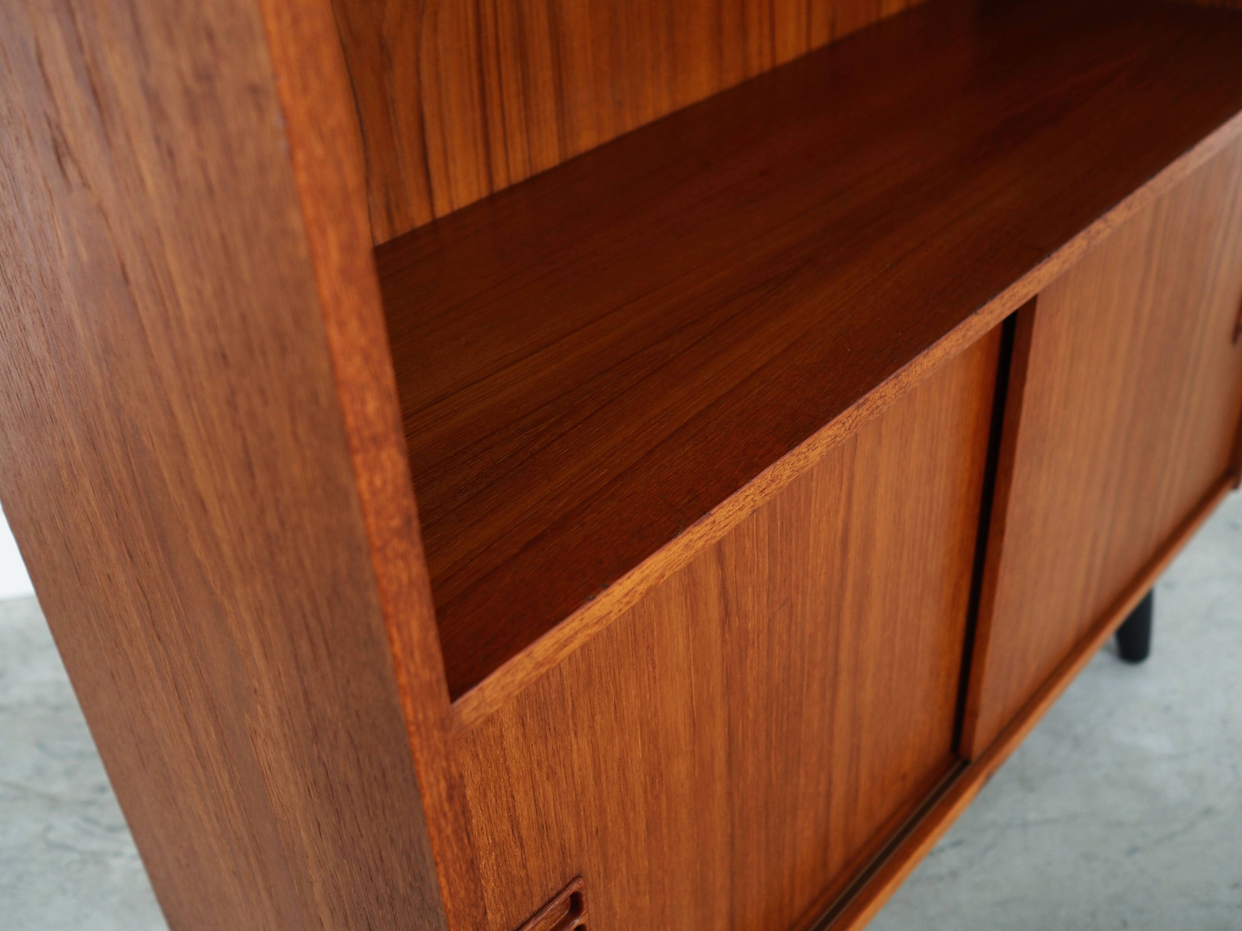 Teak bookcase, Danish design, 1970s, production: Denmark