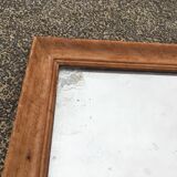 Old stitched mirror 31x52cm