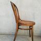 Chaise  bistrot Thonet n°18  fin XIX bois courbé assise cannée