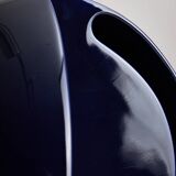 Perdomello 70 Blue Hemisphere Table Lamp, 1970s