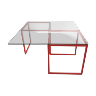 Glass coffee table 880 UB by Artifort 1980
