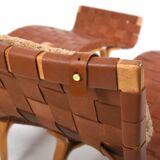 Pair of vintage Pernilla-3 Chaiselongues by Bruno Mathsson