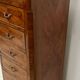 Louis XV style seven-day chest in rosewood veneer, 20th century