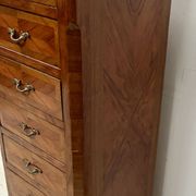 Louis XV style seven-day chest in rosewood veneer, 20th century