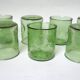 7 vintage water glasses
