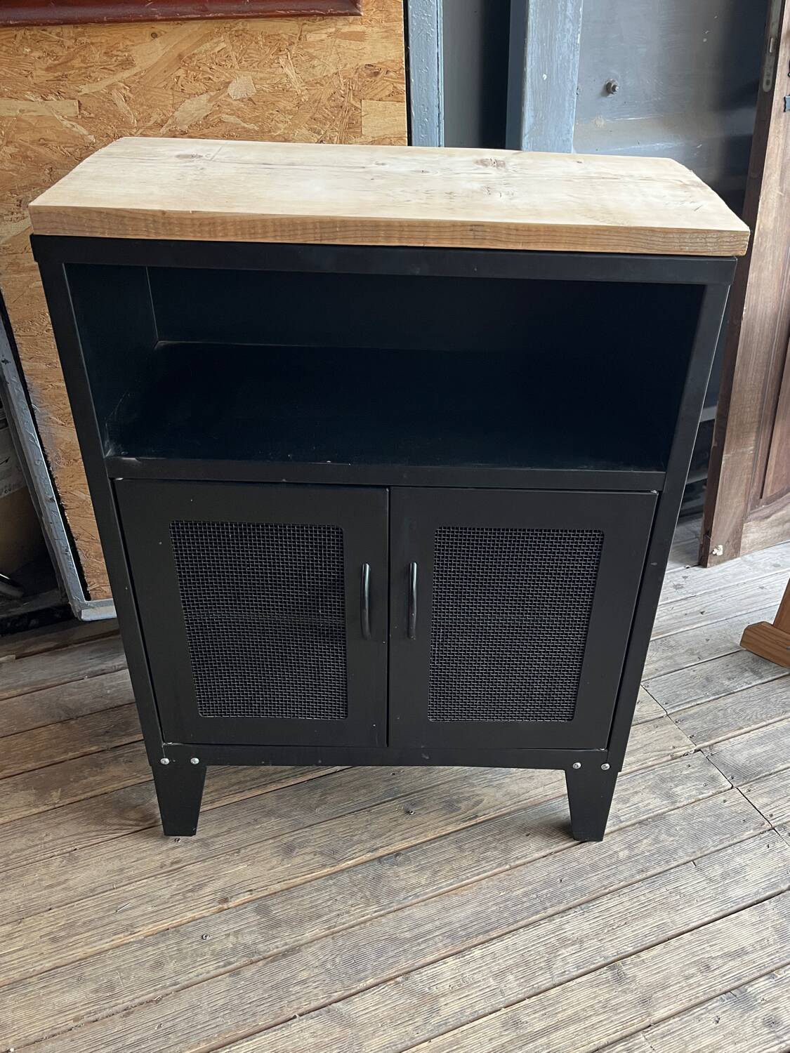 Small metal cupboard