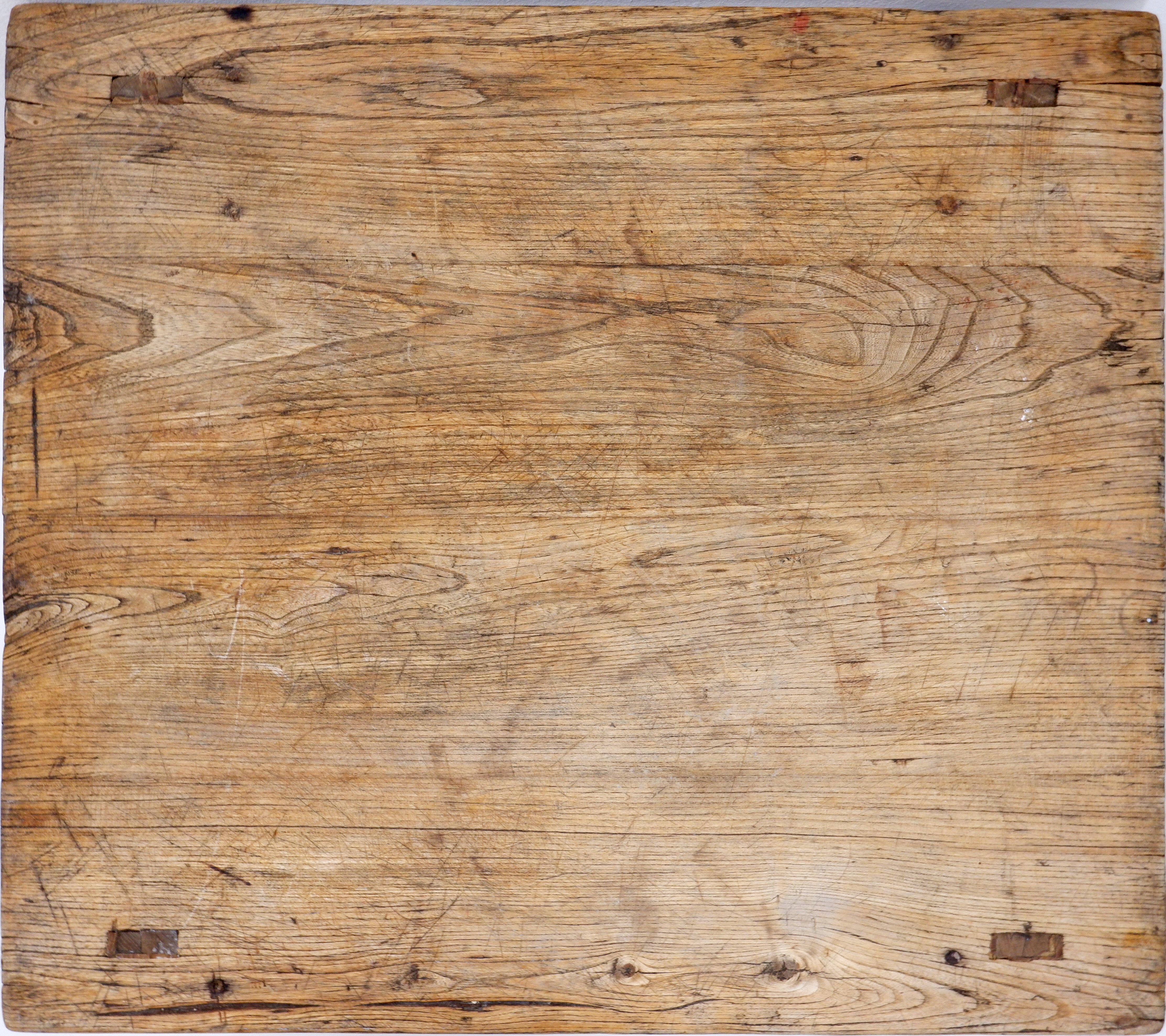 Brutalist coffee table in solid wood