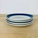 4 plates dessert ceramic tea Koka by Rörstrand Sweden, Scandinavian