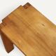 S09 bench in solid oak by Pierre Chapo – 1970s