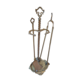 Bronze fireplace servant