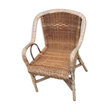 Rattan armchair