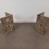 Vintage coffee table in reconstituted stone