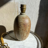 Stoneware foot lamp