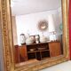 Old mirror Louis Philippe with pediment 142x81cm