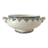 Bordeaux iron clay soup tureen bottom, Choisy le Roi