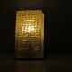 Rectangular brutalist outdoor wall lamp, 1960-1970