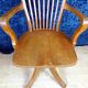Attractive American office chair with oak system
