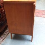 commode années 50, pieds compas