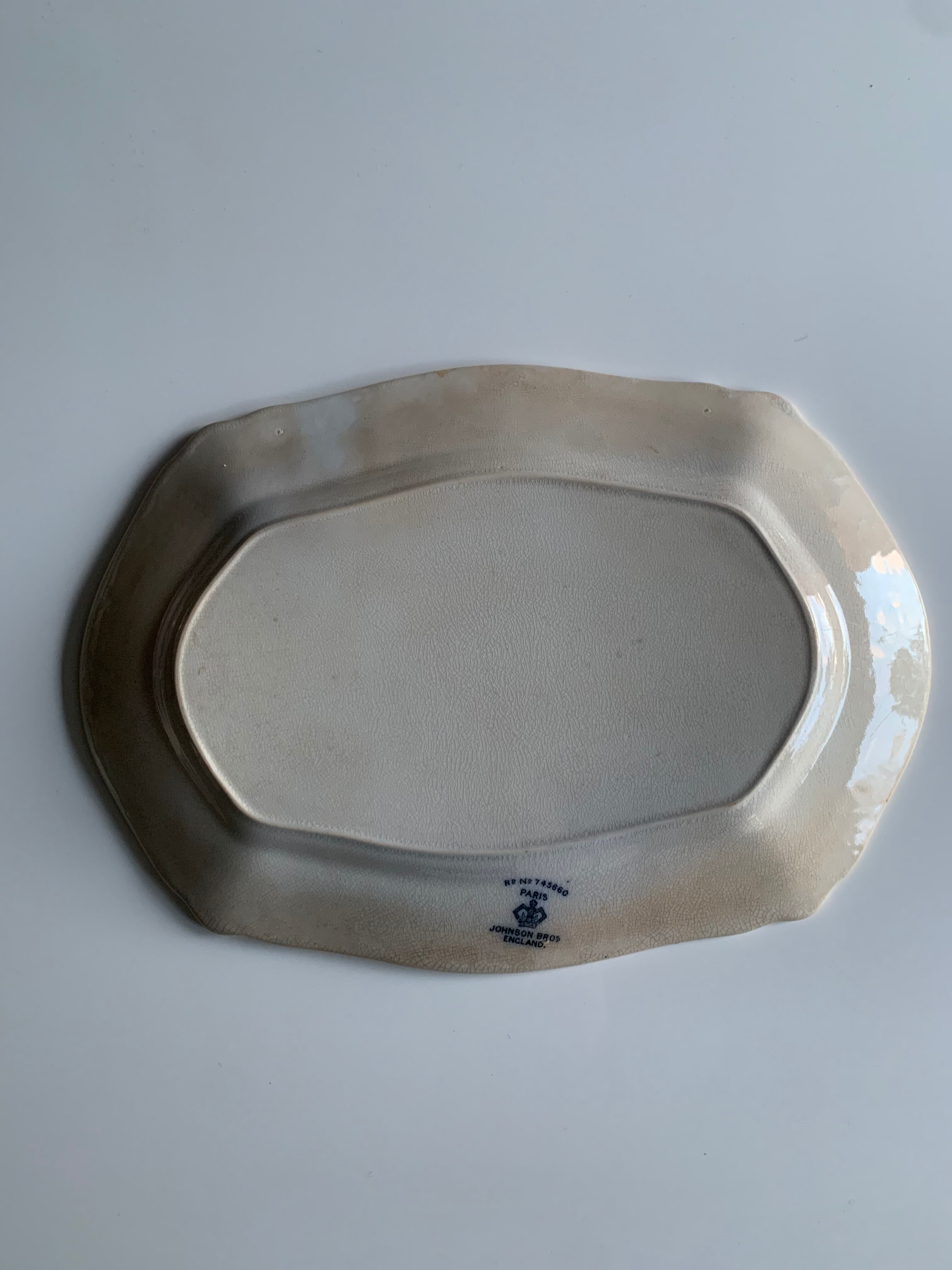 Johnson Bros English porcelain dish