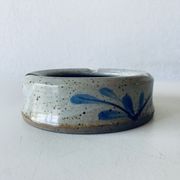 Stoneware ashtray signed Couturier