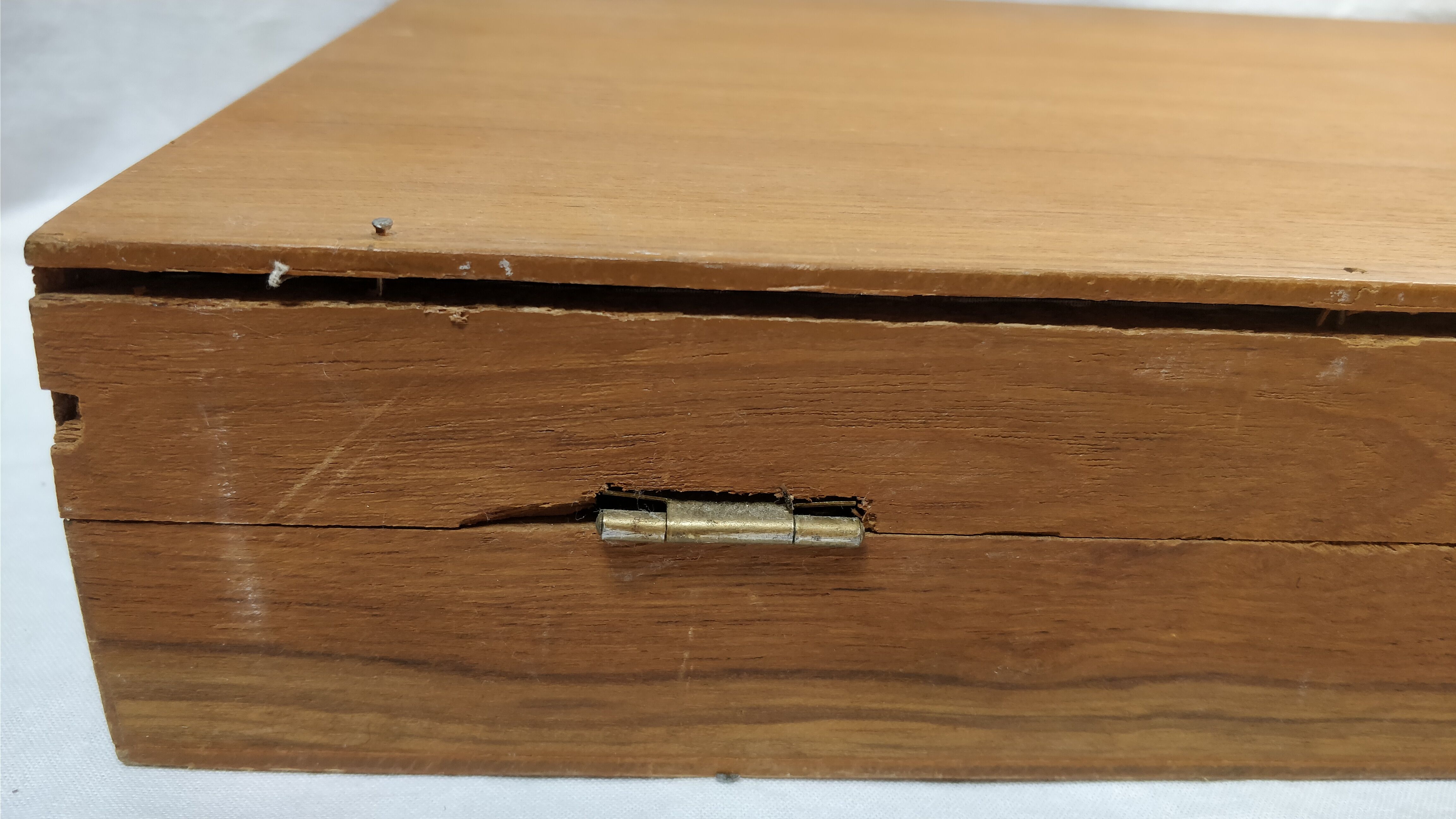 Domestic service covered brass faux bamboo