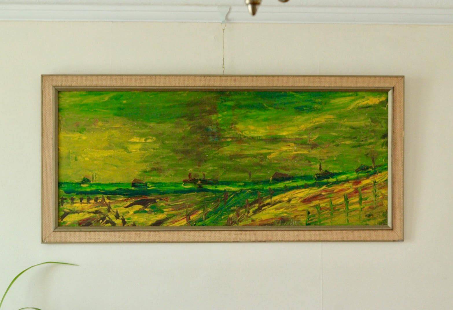 "Vibrant Pastures" by the artist Stig Allan