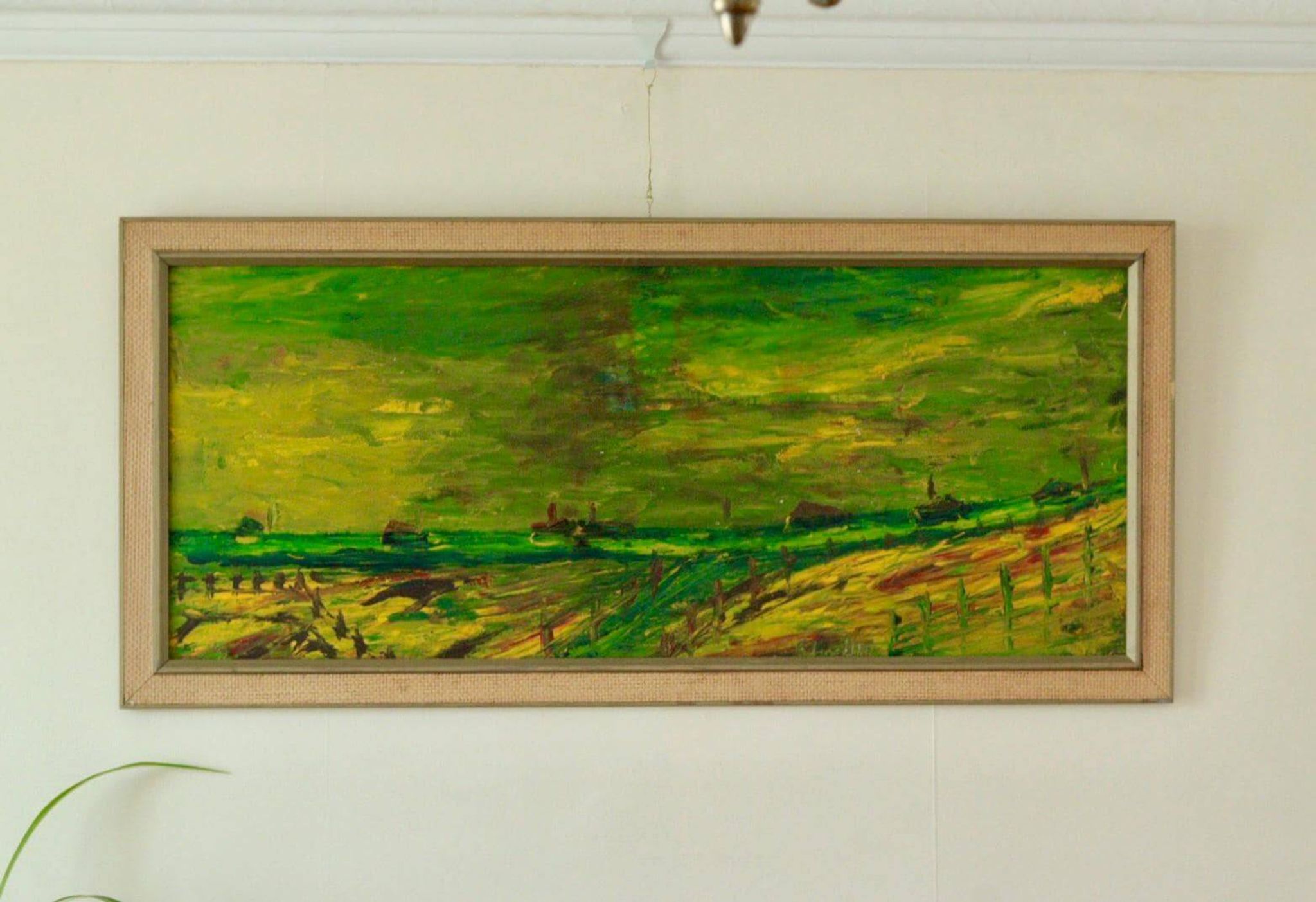 "Vibrant Pastures" by the artist Stig Allan