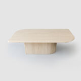 Vintage Italian Travertine Coffee Table