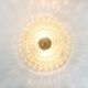 Large Mid-Century Bubble Glass Ceiling Light/Flush Mount by Helena Tynell for Limburg, Germany, 1960