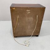Fully renovated mid century cabinet with build-in turntable, Germany, 1950´s