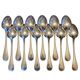 Christofle house model pearls 12 large table spoons