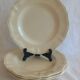 Set of 4 Digoin Sarreguemines Soup Plates – Ivory French Ironstone