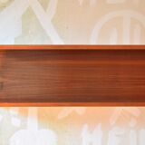 Vintage teak shelf designed by W.Wirz for Wilhelm Renz Germany of the 60s