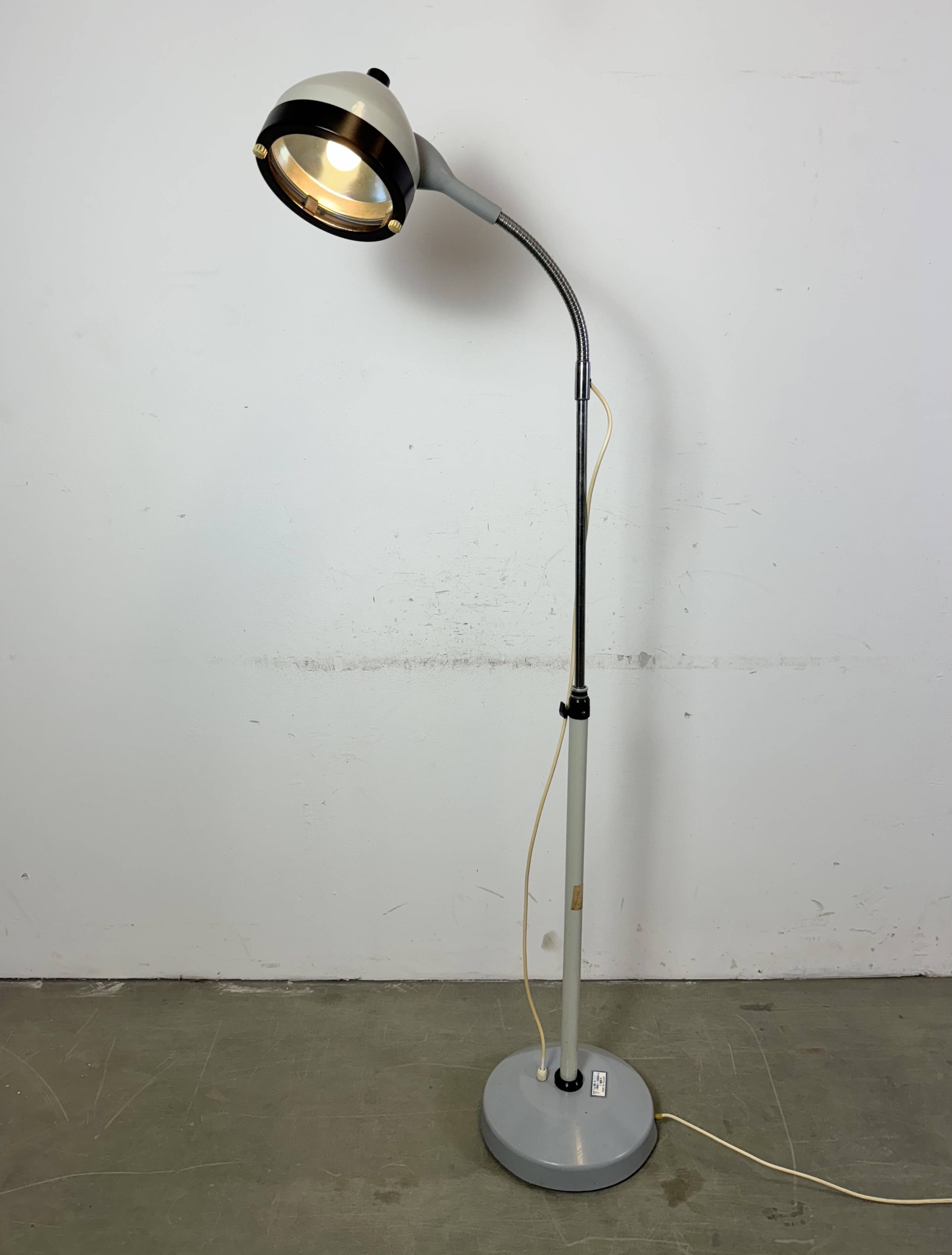 Vintage Medical Gooseneck Floor Lamp from Famed, 1970s