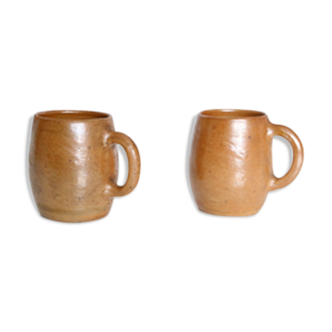 Duo de mugs en grès