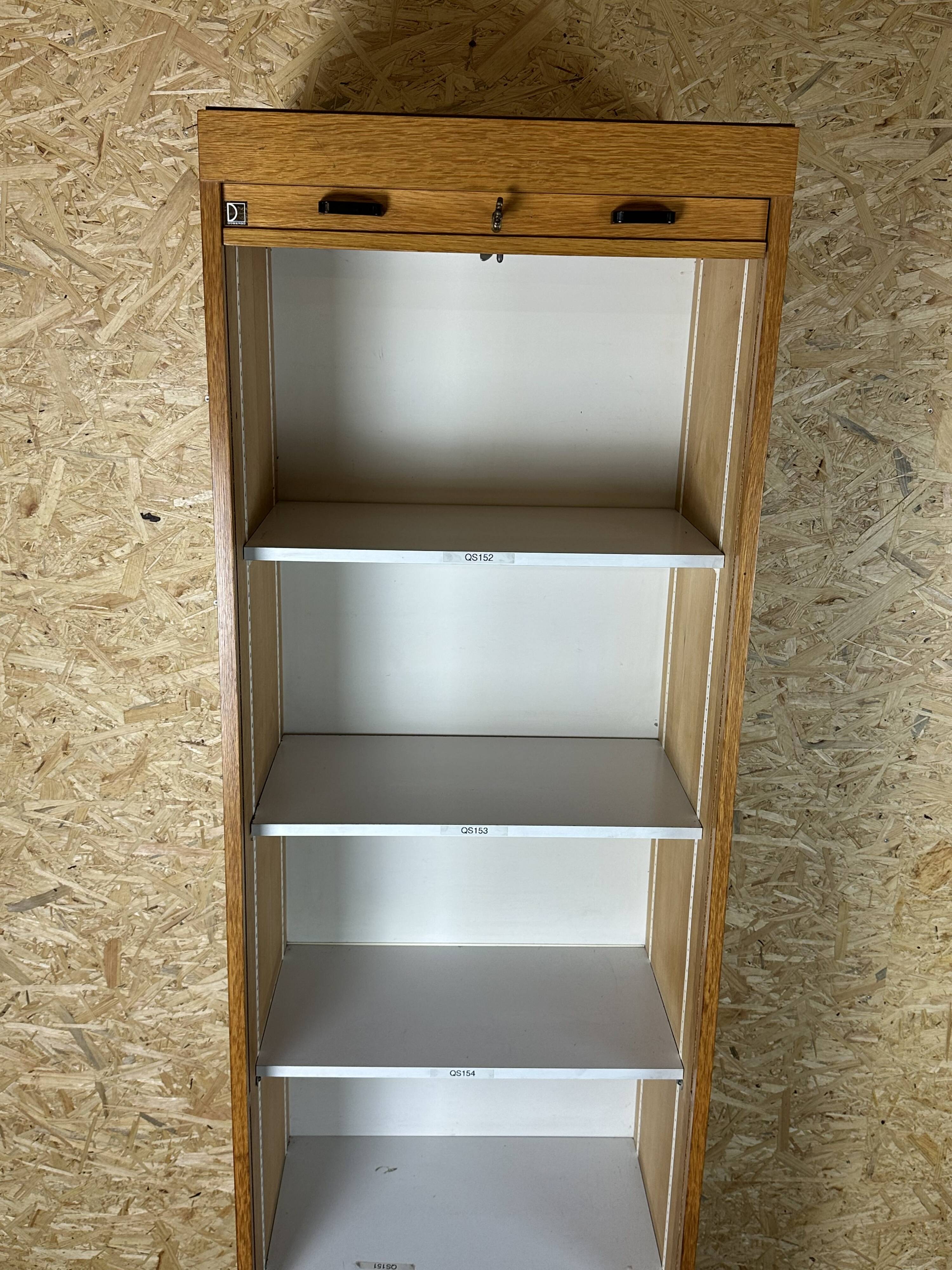 50s 60s roller shutter cabinet office cabinet filing cabinet mid century design